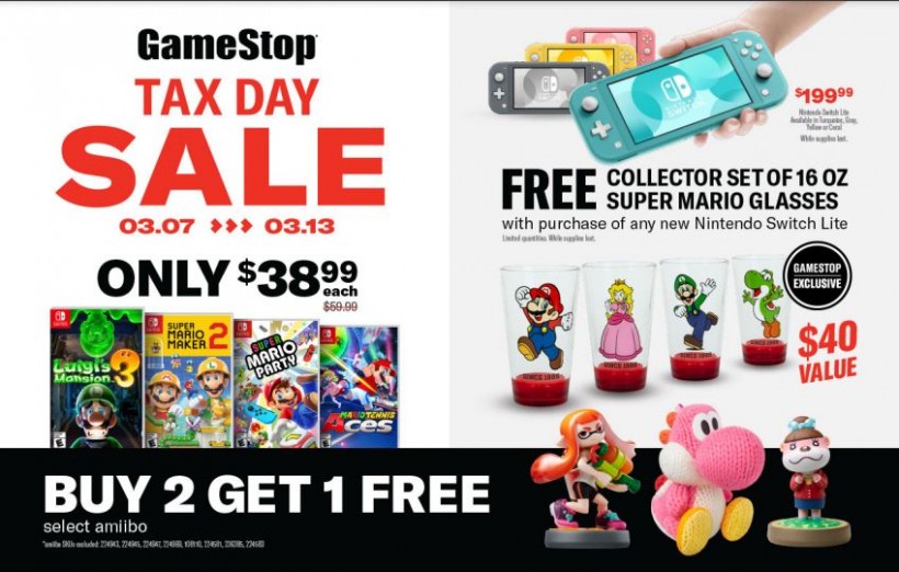 GameStop Tax Day Sale, Second Week