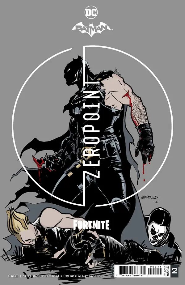 Bloody 'Fortnite' Zero Point Comic Cover Art Leak: Batman vs. Snake Eyes from 'G.I. Joe,' and MORE