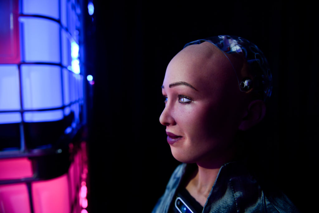 Sophia the Humanoid robot NFT