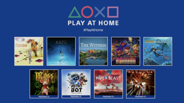 PlayStation Play At Home April Free Games