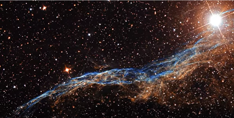 Hubble Space Telescope Scientists Revealed A Reworked Image Of The Veil Nebula Tech Times