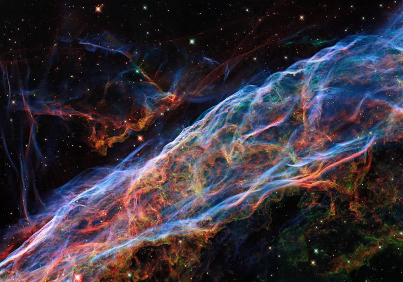 NASA Hubble Space telescope Veil Nebula