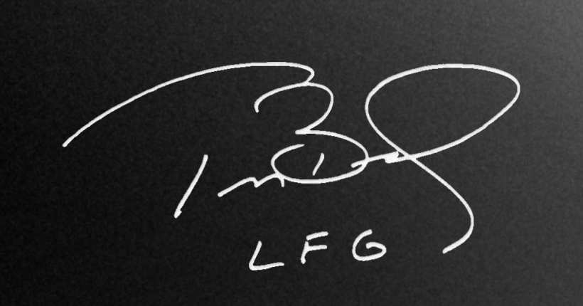 Tom Brady's Signature