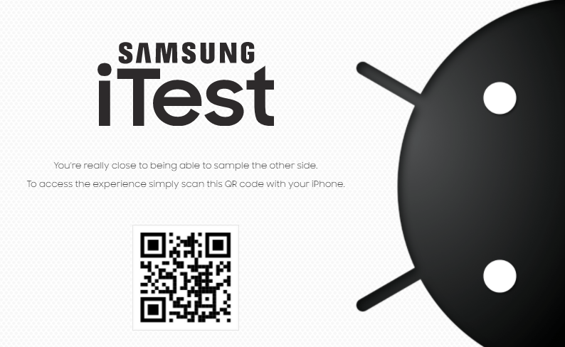 Samsung Shows iPhone Users What They are Missing Out with iTest: Apple Users Can Now Use Android?