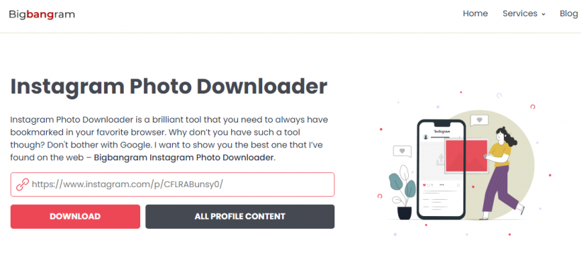 All your Insta data downloading