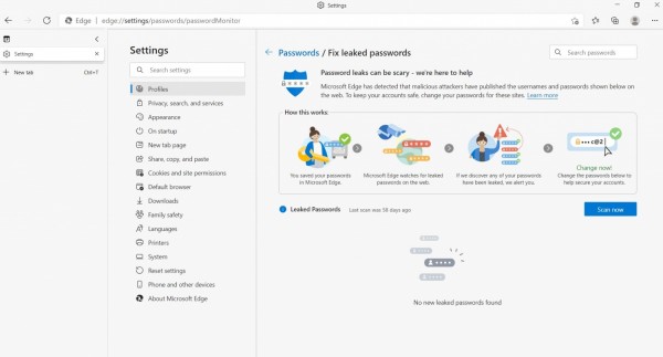 Microsoft Edge's Password Monitor Will Warn You of Password Leaks--Kids' Safety Now its Focus                                                                                                           