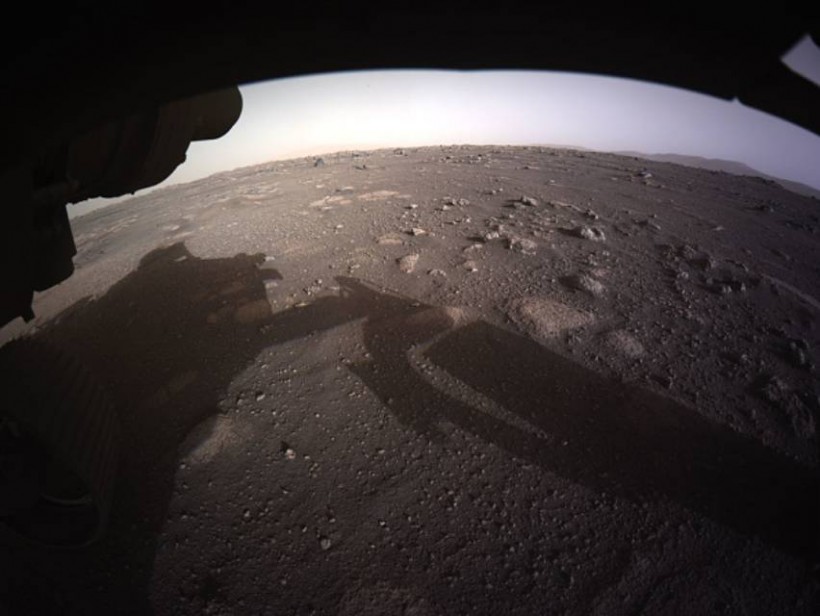 nasa mars rover surface
