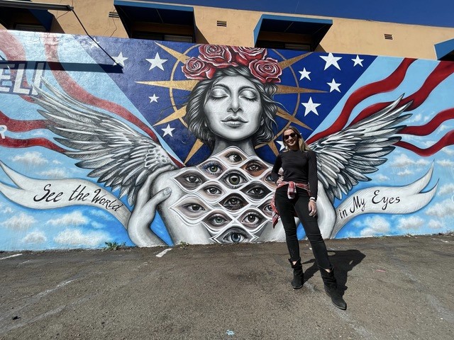 The Unveiling of San Diego “Liberty” Mural by Evgeniya Golik Hosted by Trust Me Vodka