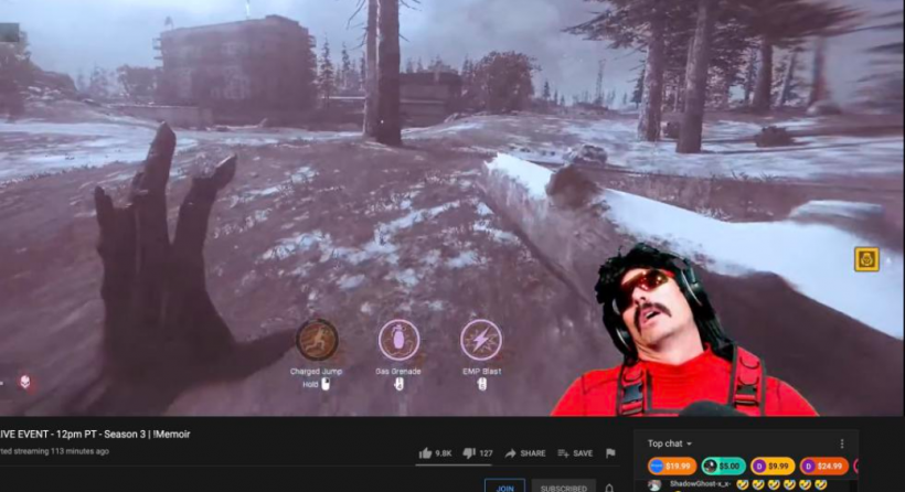 Dr. Disrespect Suddenly Appears During a 'COD: Warzone' Twitch Event: What Does This Mean? 