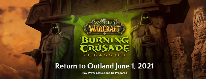 world of warcraft burning crusade classic banner