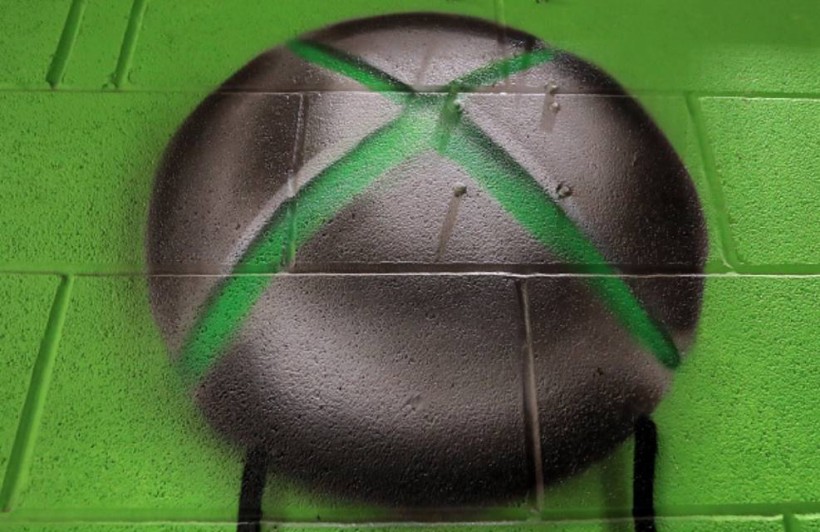 Microsoft xbox graffiti 
