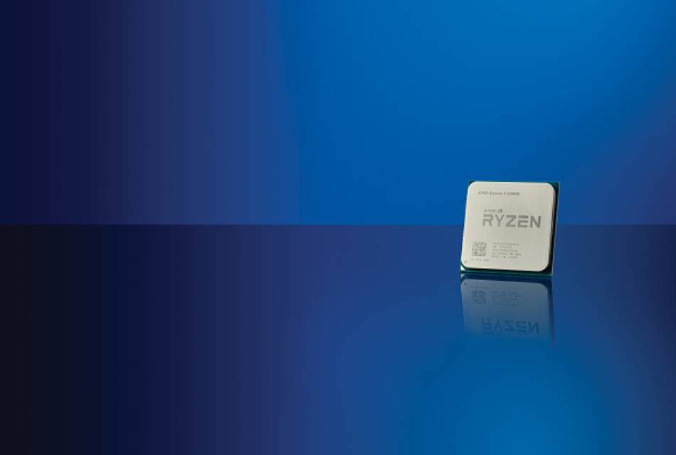 Amd cpu ryzen特写镜头