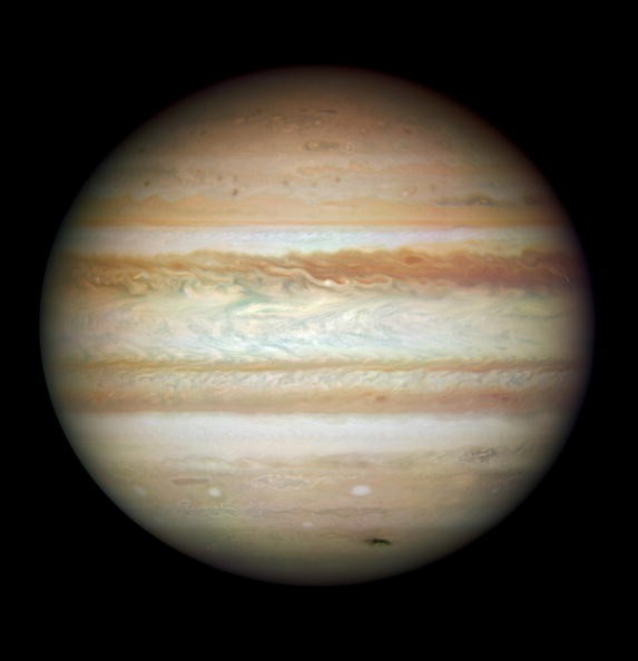 NASA Hubble Space Telescope Reveals Some Scary Versions of Jupiter's Atmosphere 