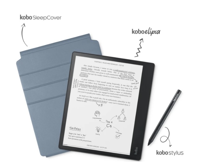 Kobo Elipsa: BIGGEST E-Reader Features Bundled Stylus, Supersized Screen, ComfortLight System and MORE                                                                                                  