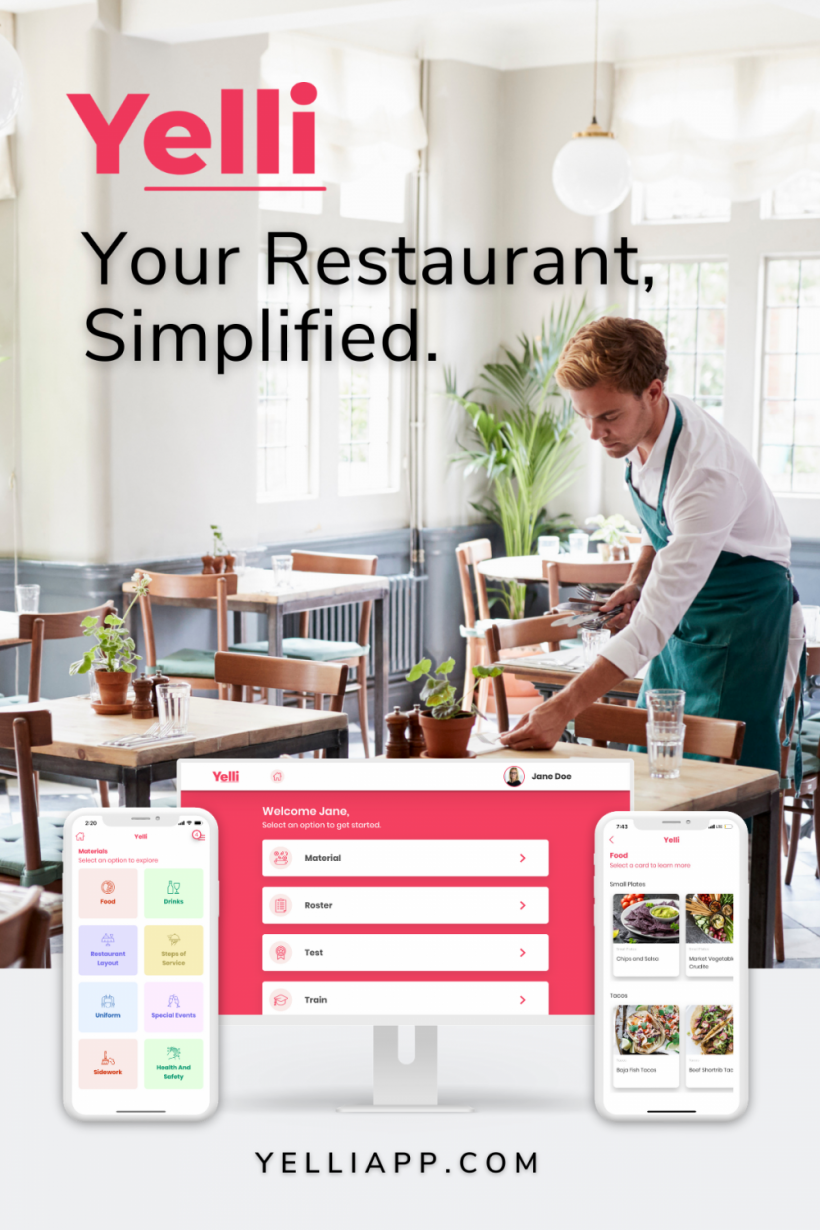 Yelli: Your Restaurant, Simplified