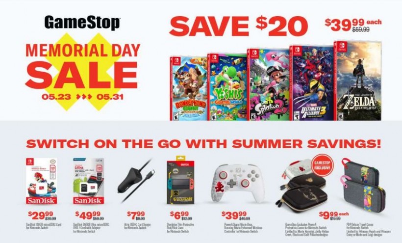 GameStop Memorial Day Sale
