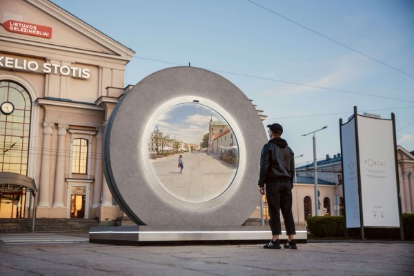 Portals in Vilnius, Lithuania, and Lublin, Poland