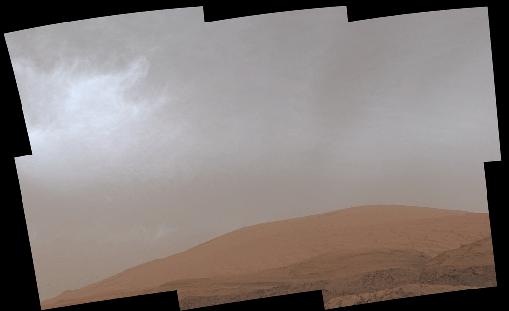NASA's Curiosity Rover: Clouds on Mars