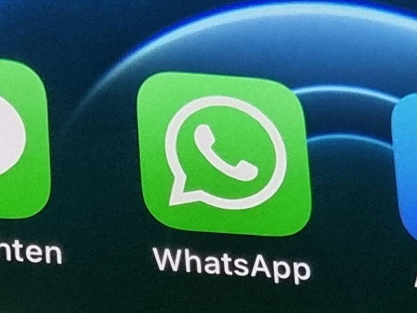 Whatsapp phone closeup 