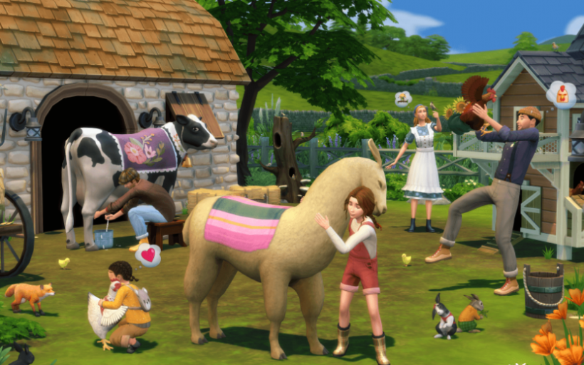 'The Sims 4' Cottage Living Teases Alice-Like World with Delightful Henford-on-Bagley Town