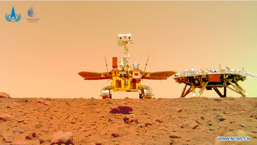 Chinese Rover “Zhurong” On Mars: New Photographs Surfaced