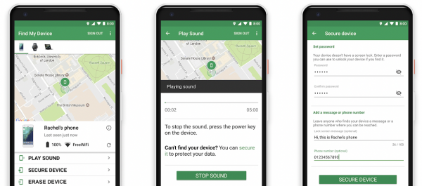 Google: Android 'Find My Device' App Rumors Bluetooth Functions Coming