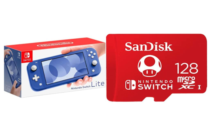 Nintendo Switch Lite Spotted Online with Free 128GB MicroSDXC Card | Console Sells at $199.99 on Amazon SRP