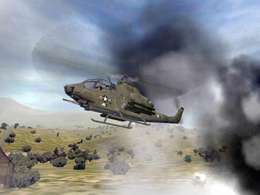 Arma: cold war assault screen helicopter