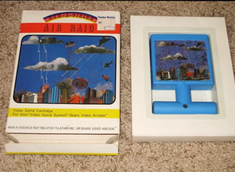 'Air Raid Atari 2600' Sold For $10,000 in Texas Goodwill Auction--Most Expensive Cartridge Game?                                                                                                                                                               