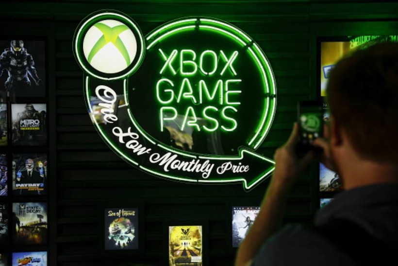 Xbox game pass signage 