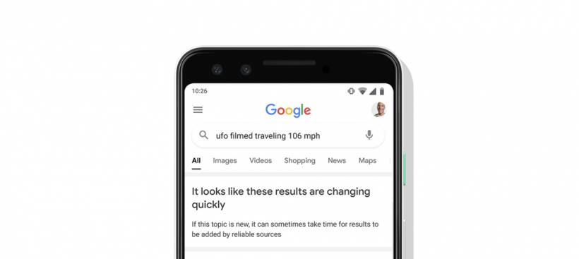 Google Search Puts Notice on its Results--Updates Will Now Check if They Come From Reliable Sources                                                                                                 