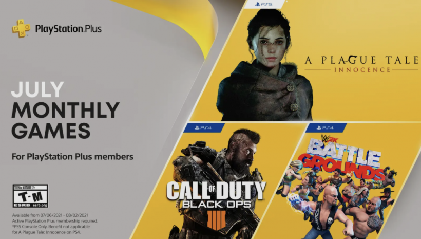 PlayStation Plus Free Games July