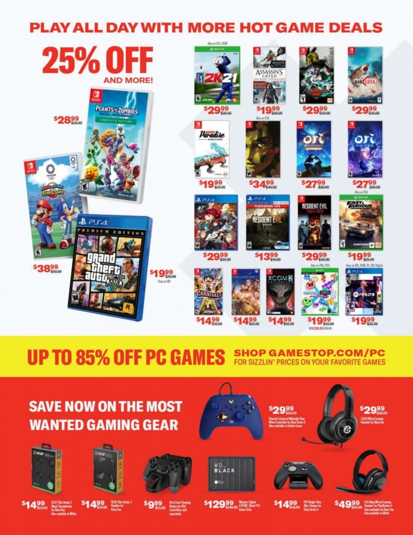 Right After Independence Day, GameStop Unleashes 5Day Summer Sale