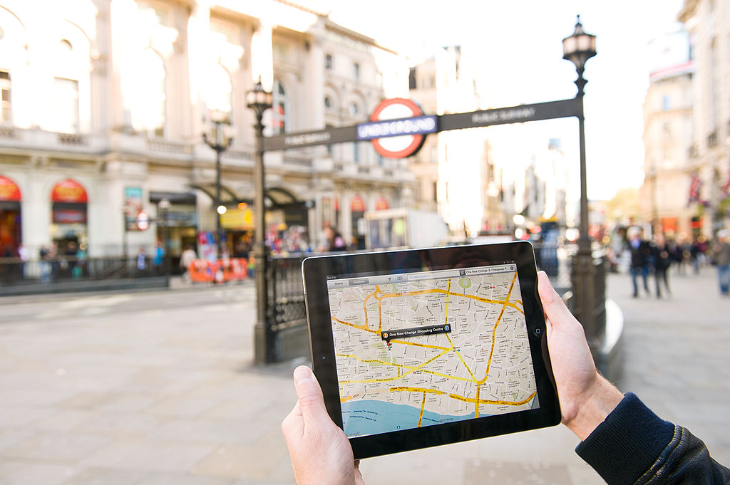 iPad And iPhone Location - London