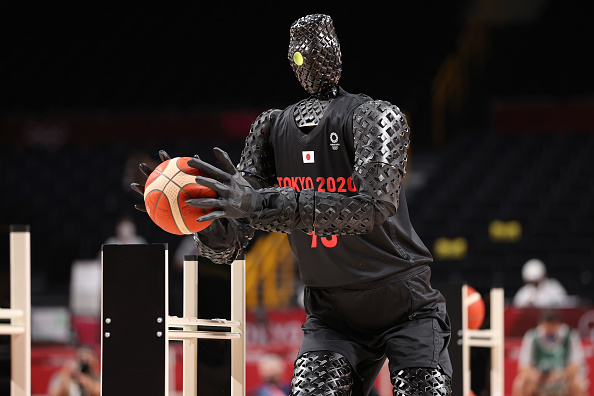 Olympic games basketball robot 