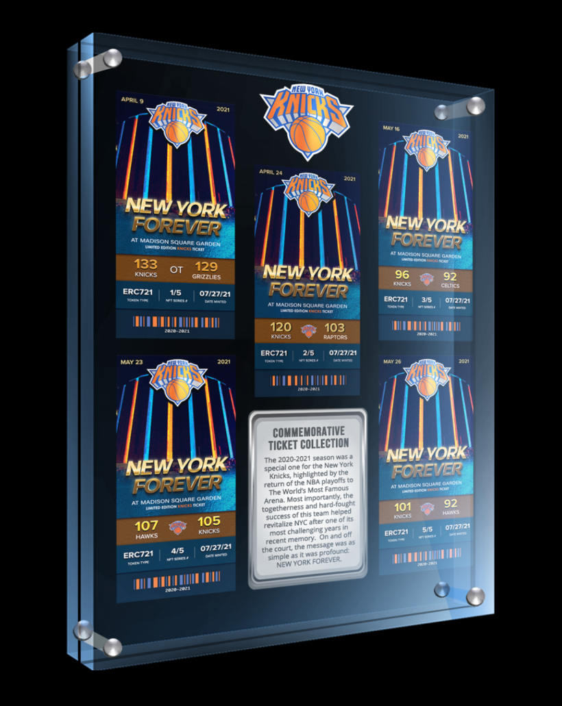 Knicks NFTs Limited Edition is now here.