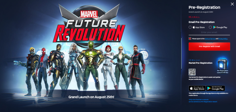 'Marvel Future Revolution' Action RPG iOS, Android Arrival Details: Global Pre-Registration and MORE! 