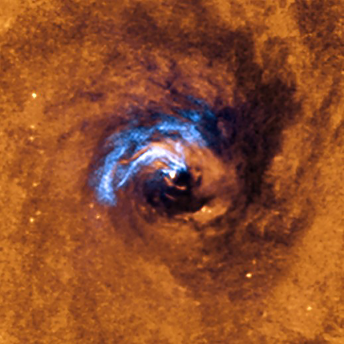Supermassive Black Hole in NGC 1566 Eating