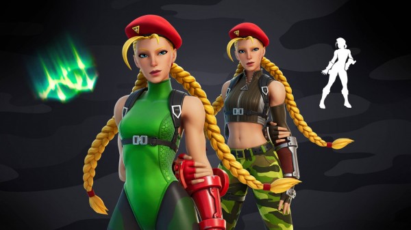 Street Fighter's Cammy and Guile are dropping into Fortnite this