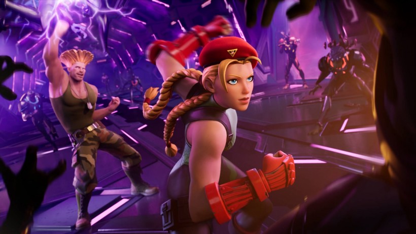 Cammy and Guile Arrives at Fortnite