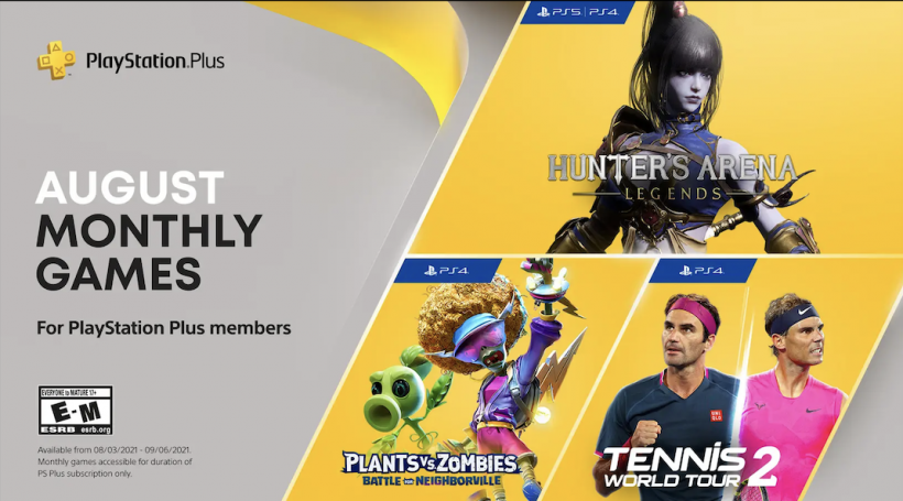 PS Plus Games August 2021