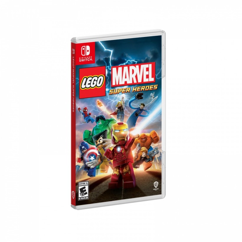 Cover Design for the Upcoming LEGO Marvel Super Heroes for Nintendo Switch