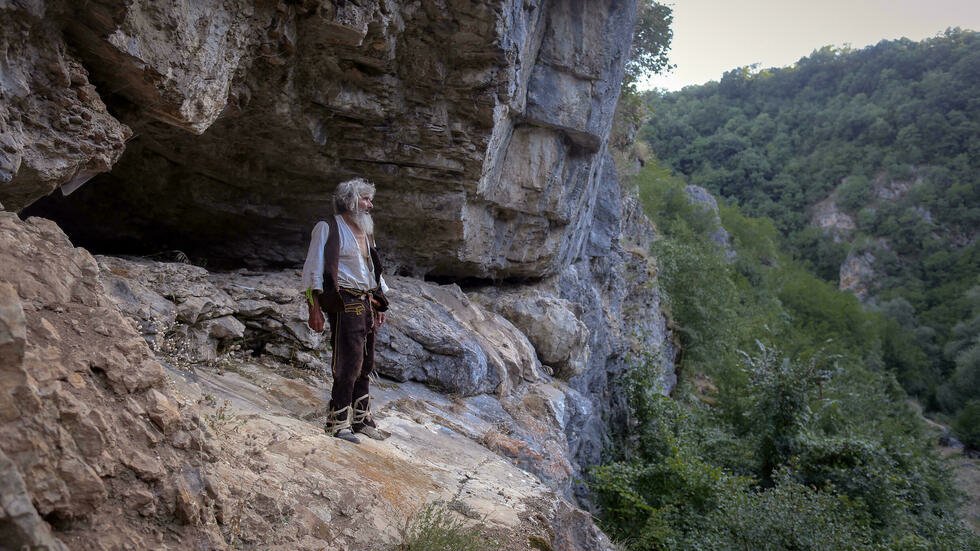 Serbian Hermit Emerges from Cave to Get COVID-19 Vaccine Shot