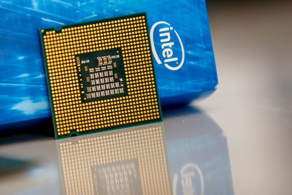  Intel cpu closeup 