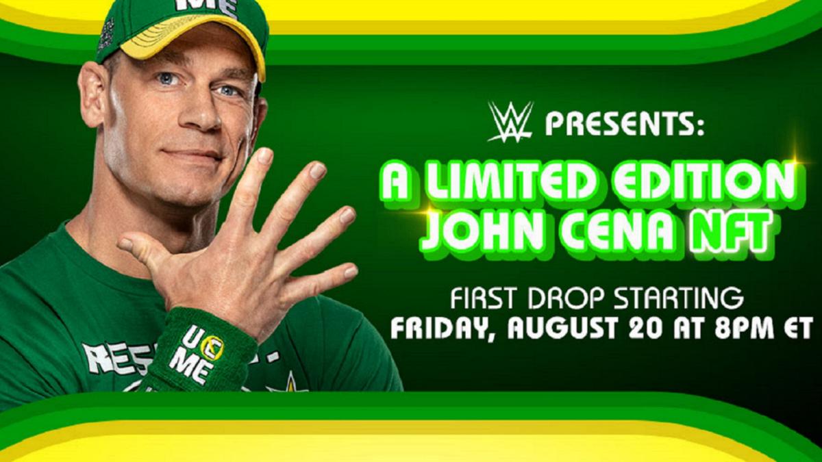 WWE John Cena NFT Announcement