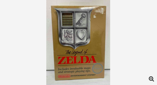 ‘Legend of Zelda” Rare Donated Copy Sells for $411,000 For a Good Cause at Goodwill 