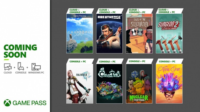 Xbox Game Pass September Free Games