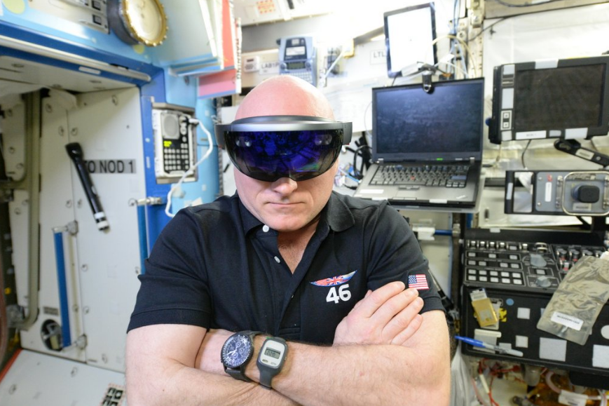 ISS Now Relies on AR Apps To Conduct Repairs: New T2 Augmented Reality Uses HoloLens AR Goggles, Specialized NASA Software