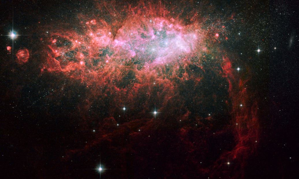 NGC 1569 Irregular Galaxy