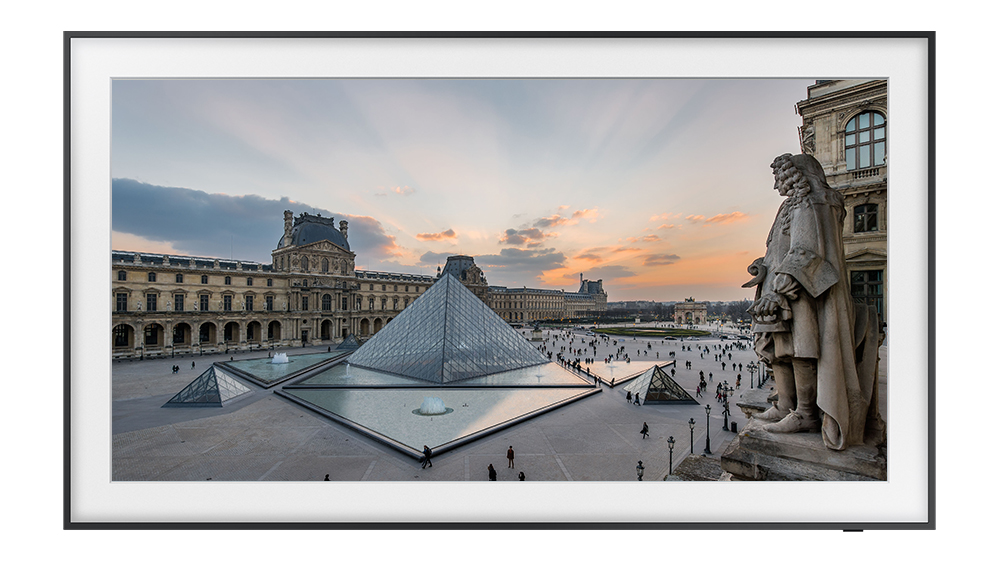 The Louvre in Samsung's The Frame